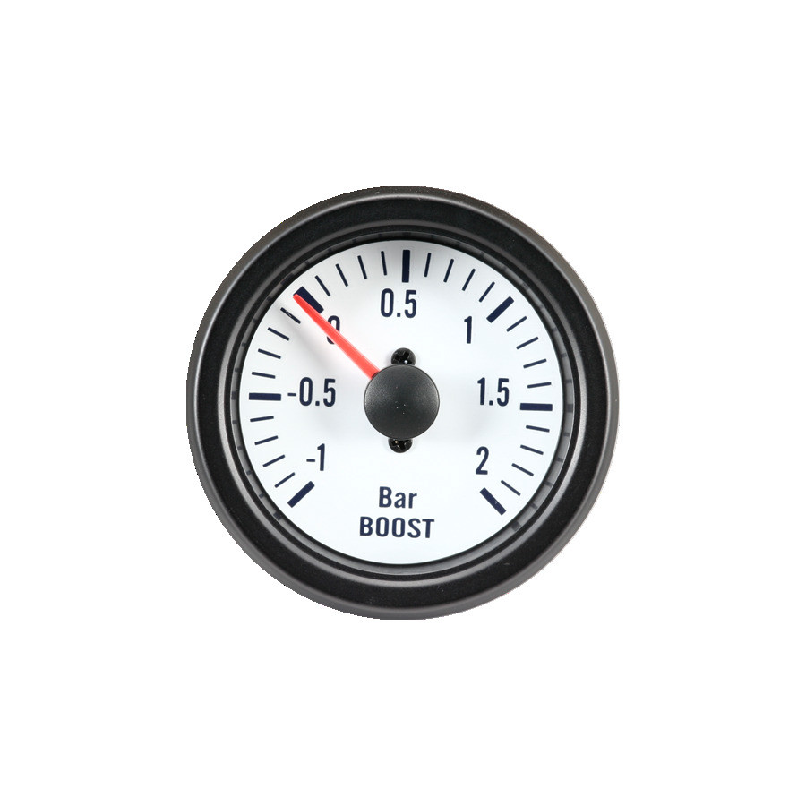 Performance Instrument White Turbo pression +2.0></noscript> 1 bar 52mm