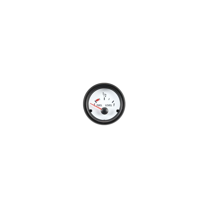 Performance Instrument White Niveau de carburant 52mm