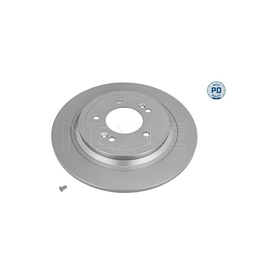 2x Disque de frein Essieu arrière plein 37-15 523 0042/PD MEYLE pour HYUNDAI KIA - Image 4