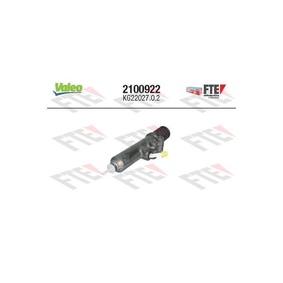 Cylindre émetteur, embrayage FTE CLUTCH ACTUATION 2100922 Valeo