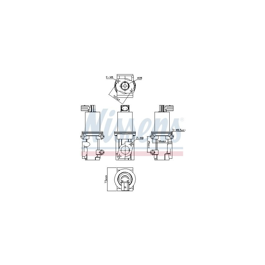 NISSENS  Vanne EGR / AGR 98193