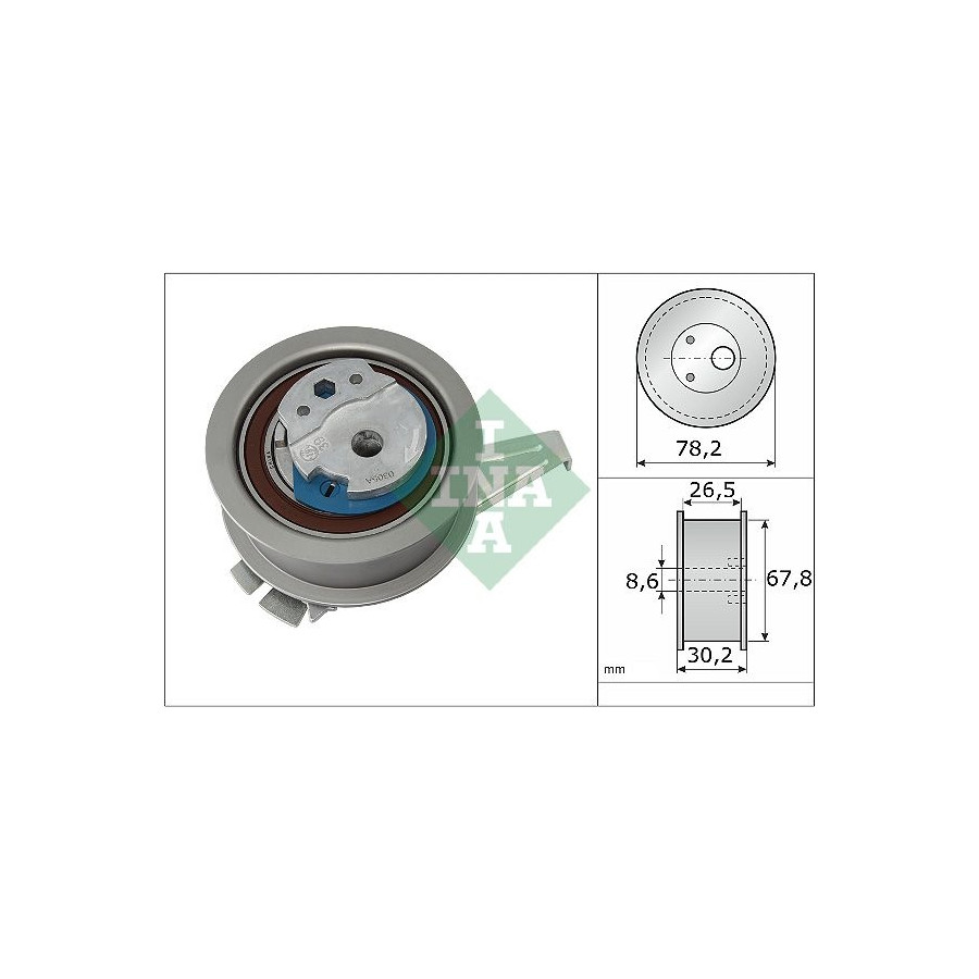 Ina Poulie-Tendeur, Courroie De Distribution 531 0847 10 531084710 Audi;Seat;Skoda;Volkswagen
