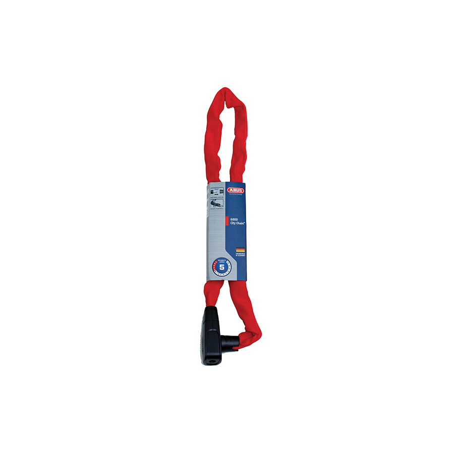 Abus CityChain 6800/85 rouge