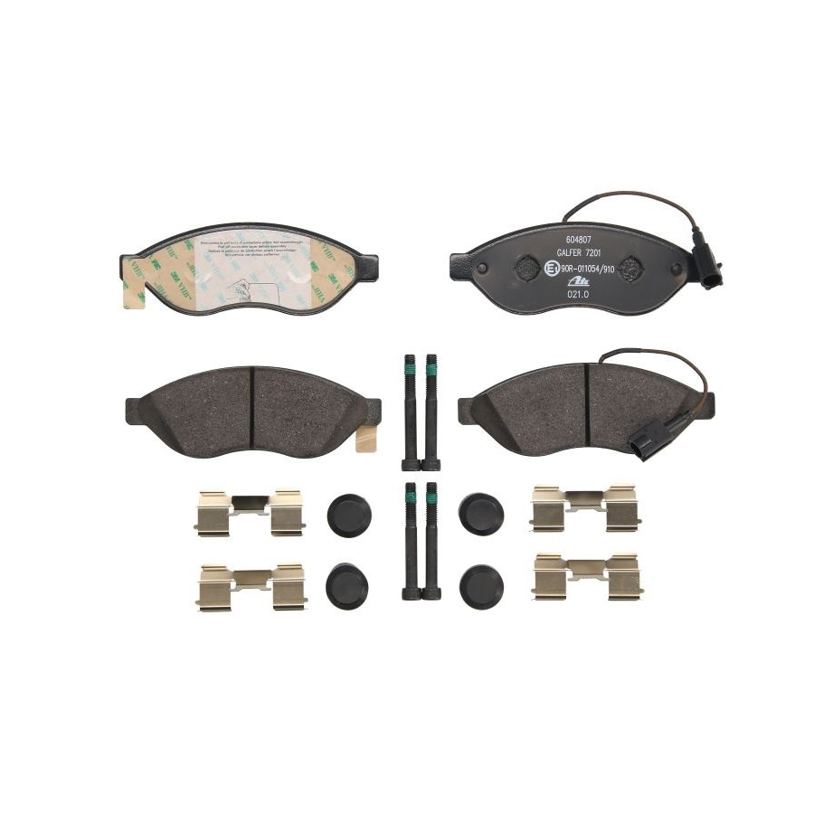Kit de plaquettes de frein, frein à disque ATE 13.0460-4807.2 - Image 5