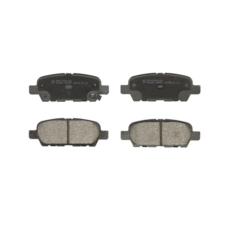 Lpr Kit De Plaquettes De Frein, Frein À Disque 05P857 05P857 Infiniti;Nissan;Renault;Suzuki