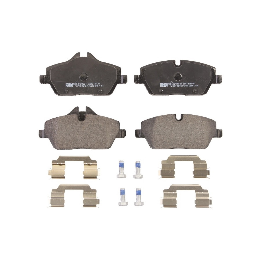 Plaquettes de frein FDB1747 FERODO pour BMW 1 Coupé 1 1 Décapotable - Image 4