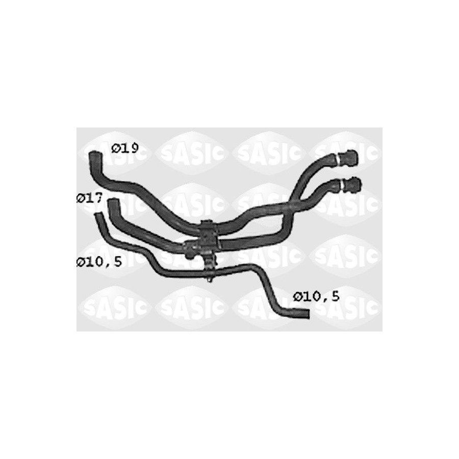 Sasic Durite De Radiateur Swh4308 Renault