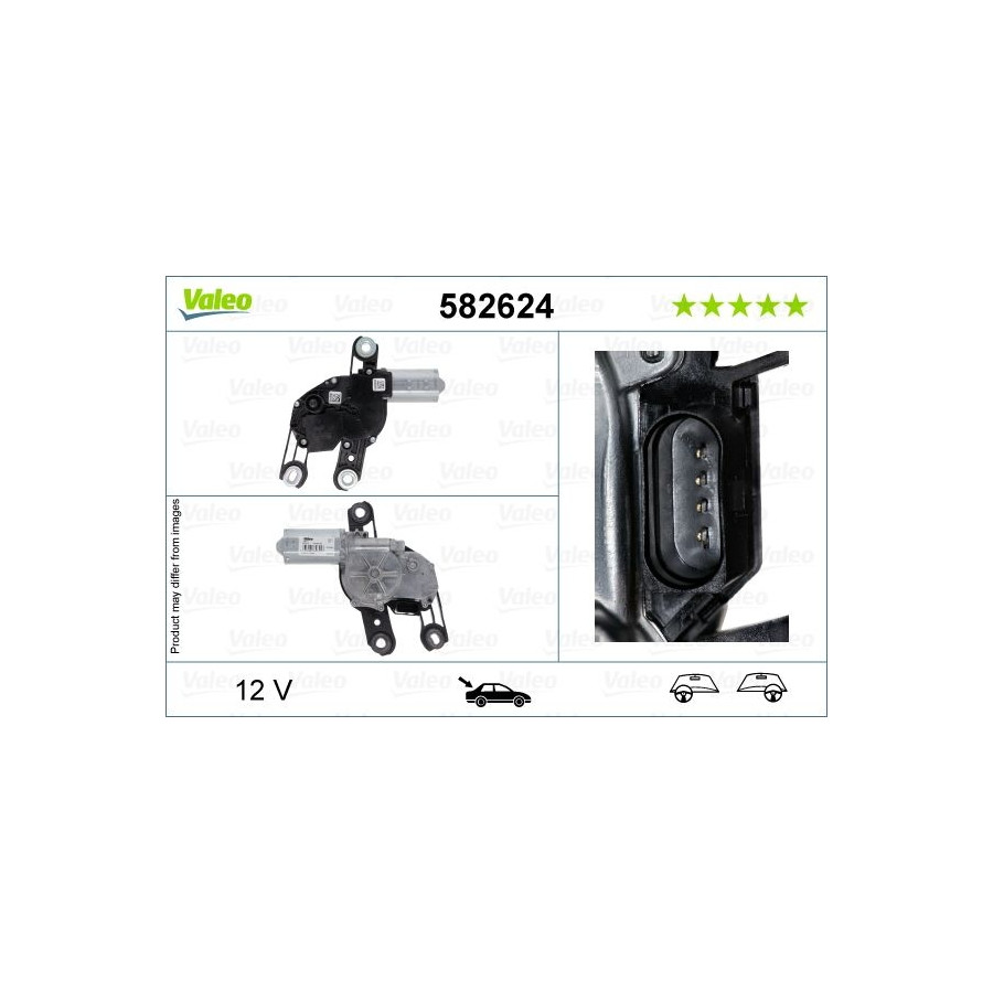 Moteur D'Essuie-Glace Arrière 12 V VALEO IAM-Expertise Adapté Pour VW GOLF - Image 5