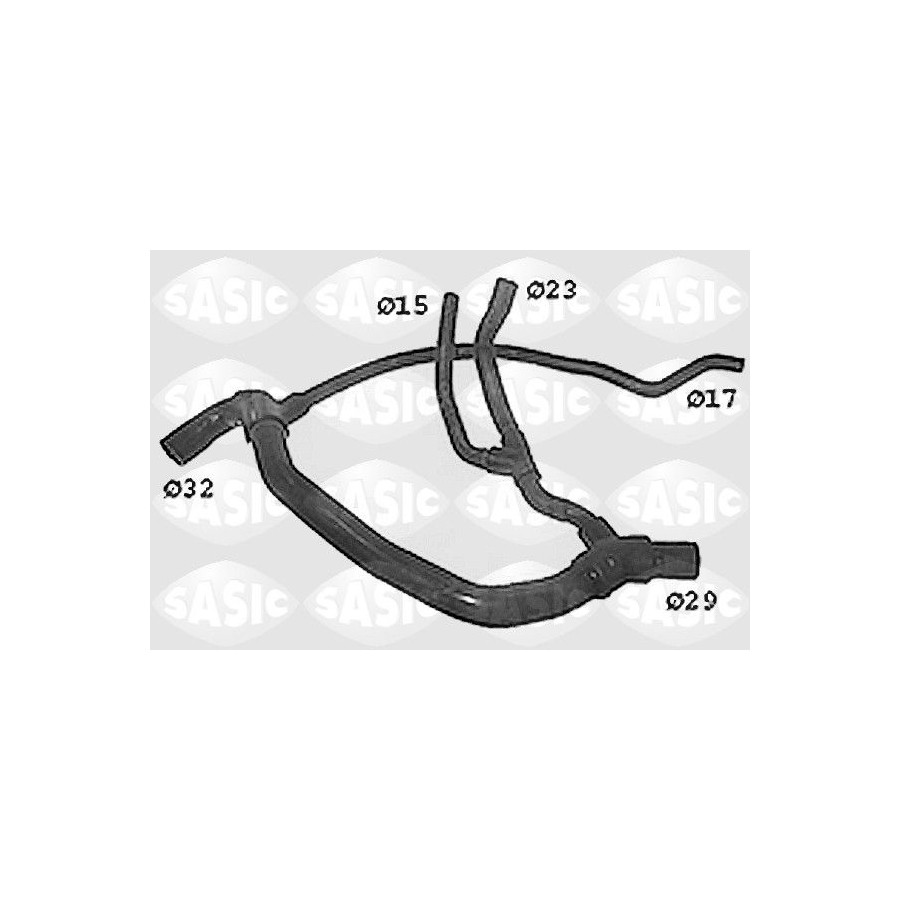 Sasic Durite De Radiateur Swh4193 Renault