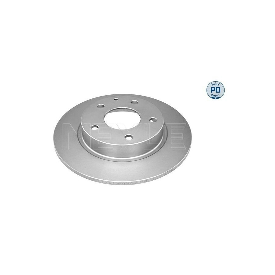 2x Disque de frein Essieu arrière plein 35-15 523 0019/PD MEYLE pour MAZDA 3 - Image 5