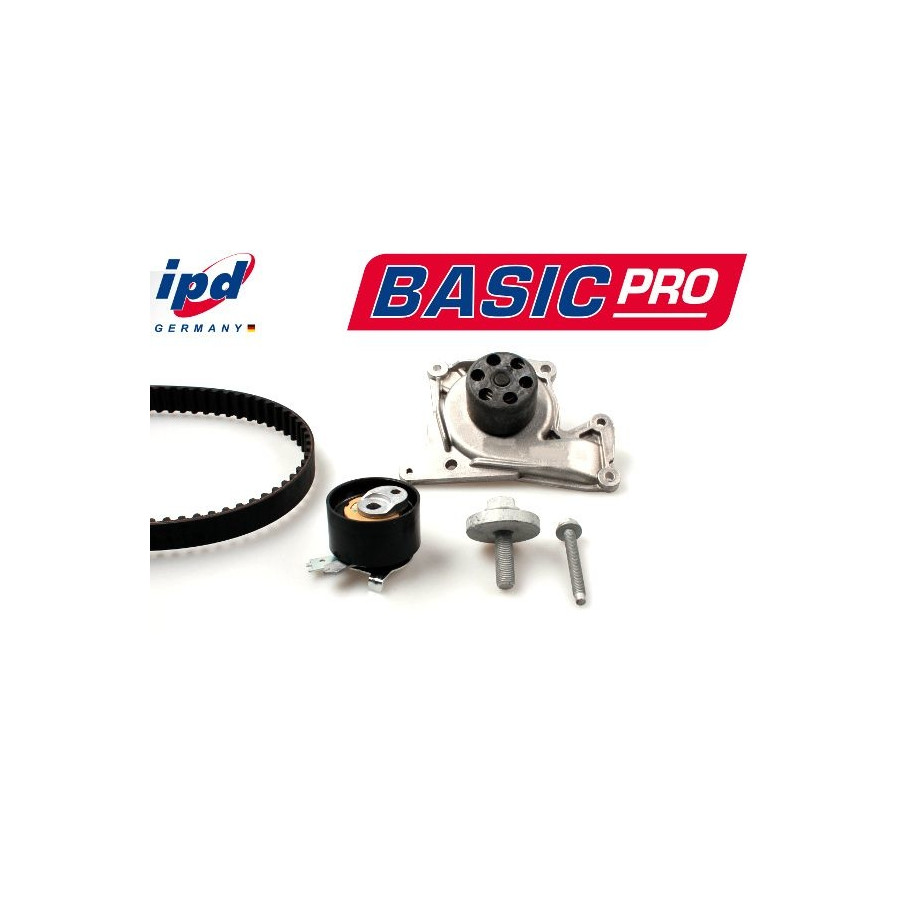 Pompe à eau + kit de courroie de distribution IPD BASIC-PRO K62083 Hepu