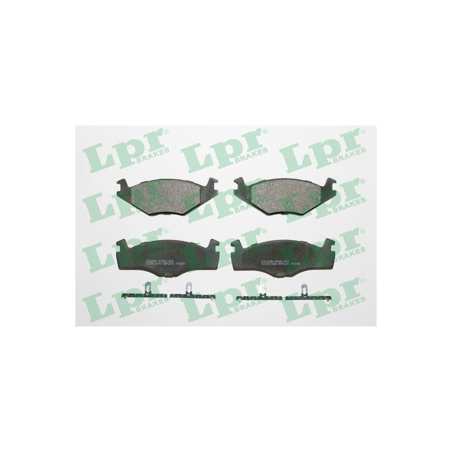 Lpr Kit De Plaquettes De Frein, Frein À Disque 05P225 05P225 Seat;Volkswagen