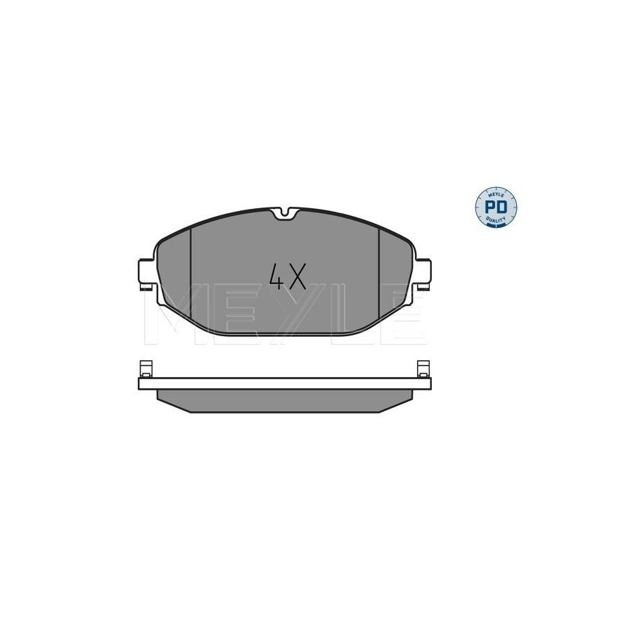 MEYLE 025 220 7619/PD Plaquettes de frein avant pour Mercedes E C - Image 5