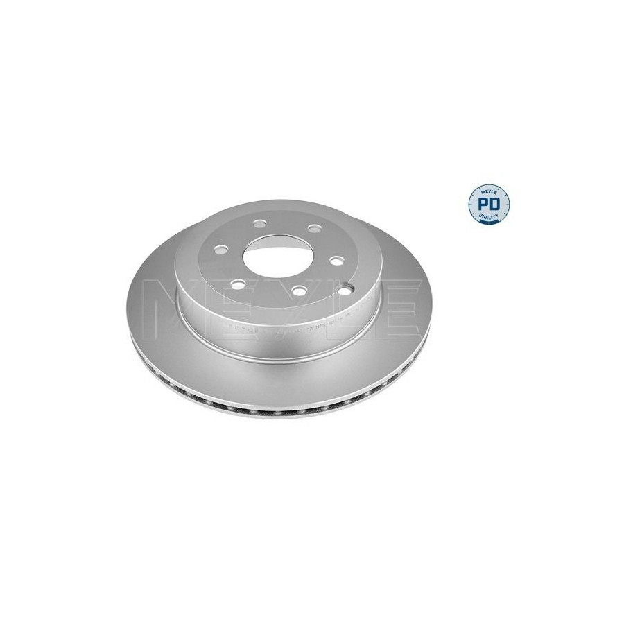 2x Disque de frein Essieu arrière ventilé 015 523 0047/PD MEYLE - Image 5