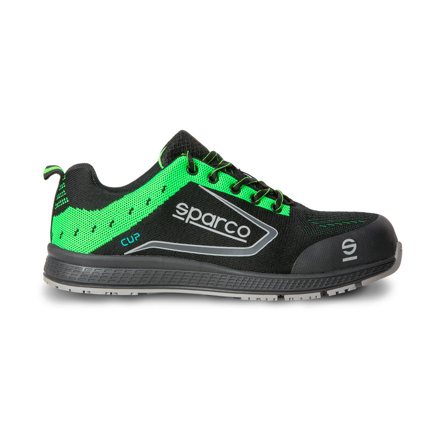 Noir/Vert Sparco Chaussures De Travail Légères Cup S1p Adelaide Taille 46