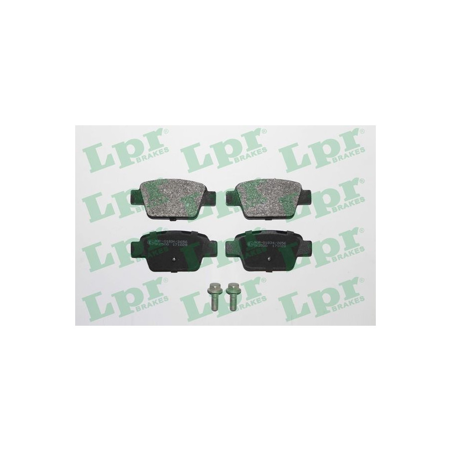 Lpr Kit De Plaquettes De Frein, Frein À Disque 05P780 05P780 Alfa Romeo;Fiat;Lancia