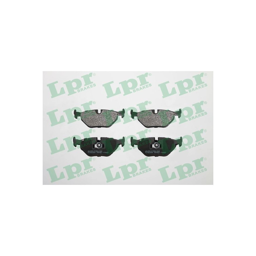 Lpr Kit De Plaquettes De Frein, Frein À Disque 05P463 05P463 Bmw;Wiesmann