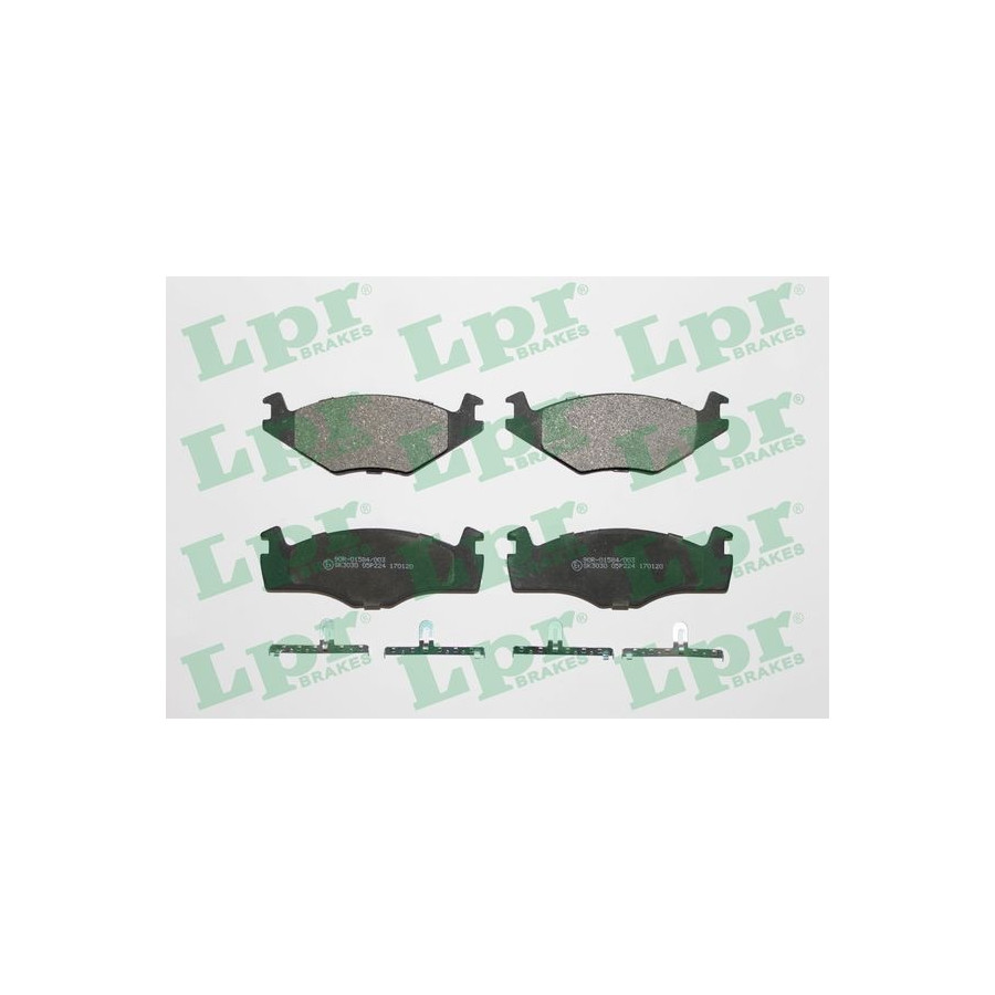 Lpr Kit De Plaquettes De Frein, Frein À Disque 05P224 05P224 Seat;Volkswagen