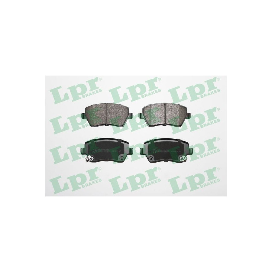 Lpr Kit De Plaquettes De Frein, Frein À Disque 05P1621 05P1621 Nissan