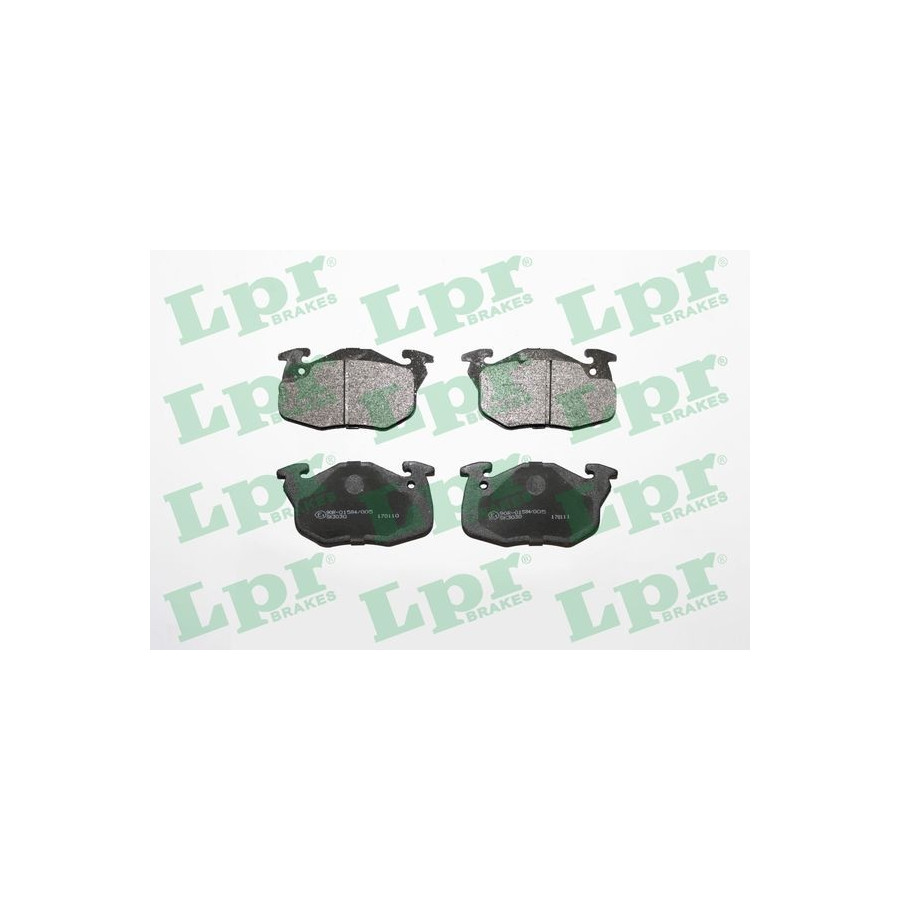 Lpr Kit De Plaquettes De Frein, Frein À Disque 05P642 05P642 Citroen;Peugeot