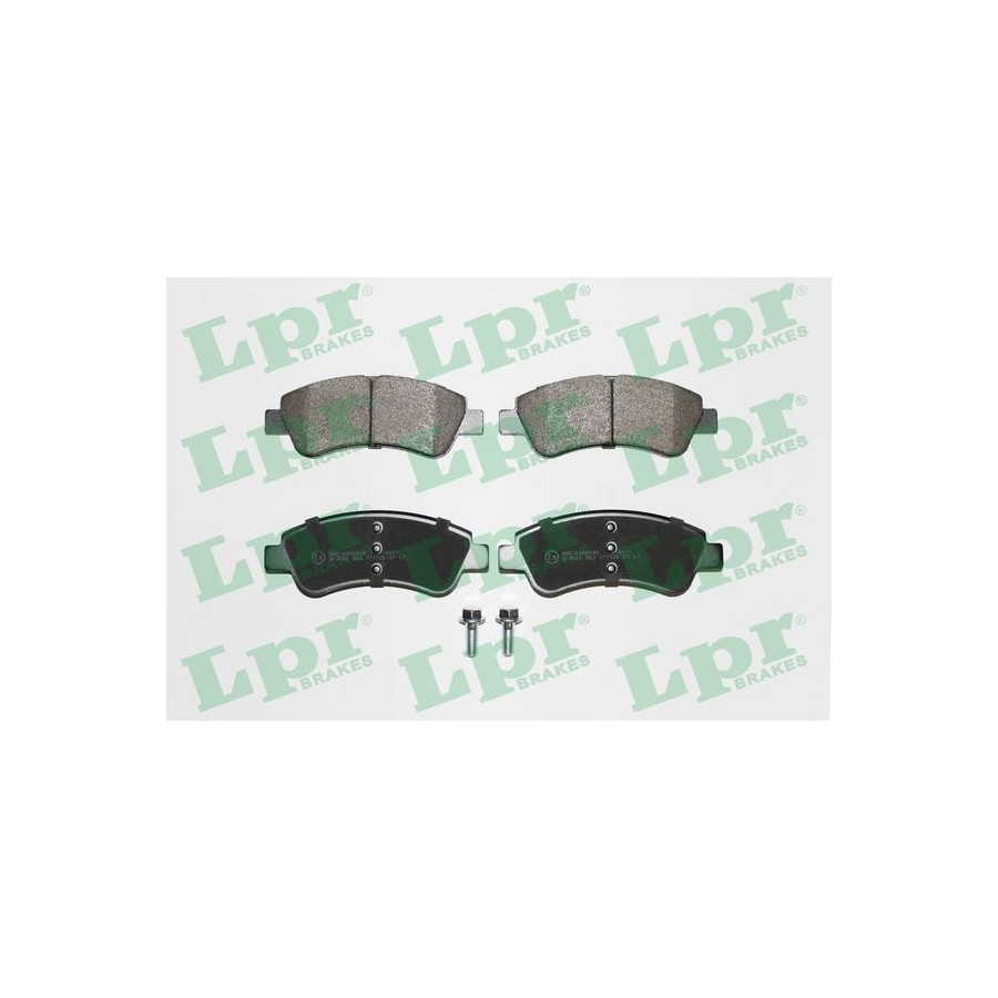 Lpr Kit De Plaquettes De Frein, Frein À Disque 05P802 05P802 Citroen;Ds;Opel;Peugeot