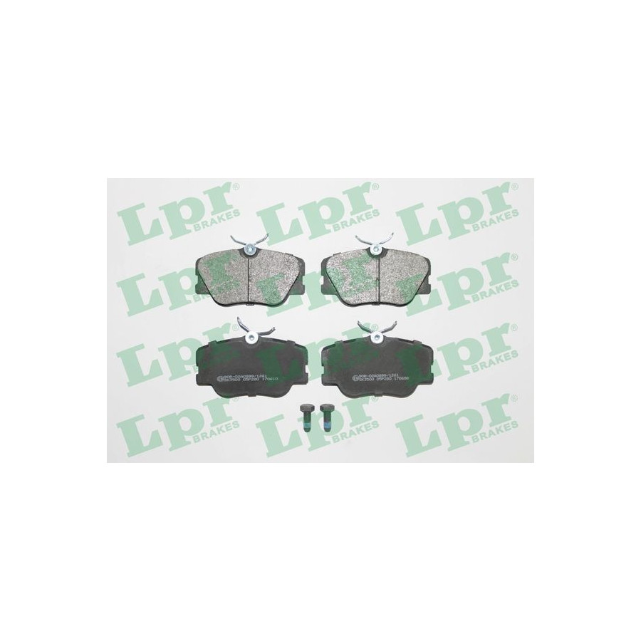 Lpr Kit De Plaquettes De Frein, Frein À Disque 05P280 05P280 Mercedes-Benz