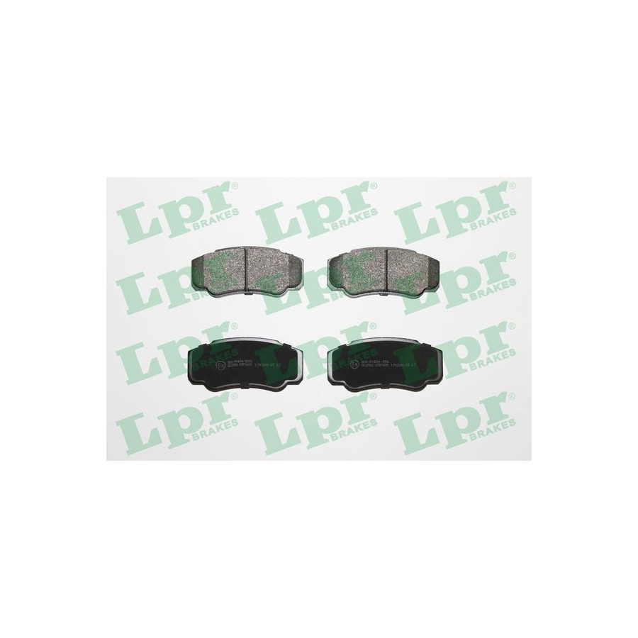 Lpr Kit De Plaquettes De Frein, Frein À Disque 05P885 05P885 Citroen;Fiat;Peugeot
