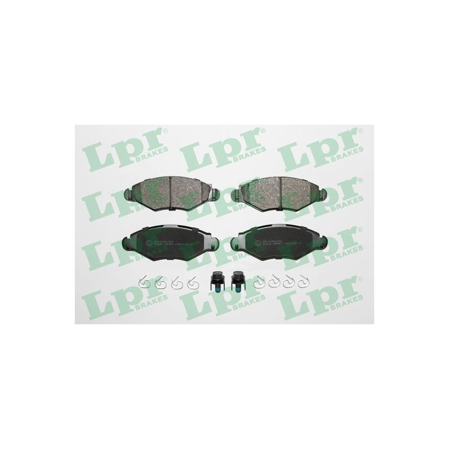 Lpr Kit De Plaquettes De Frein, Frein À Disque 05P903 05P903 Citroen;Peugeot