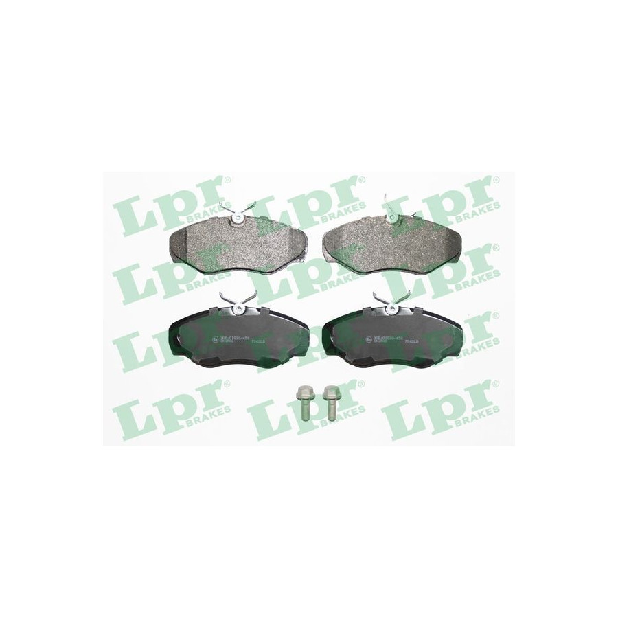 Lpr Kit De Plaquettes De Frein, Frein À Disque 05P869 05P869 Nissan;Opel;Renault;Vauxhall