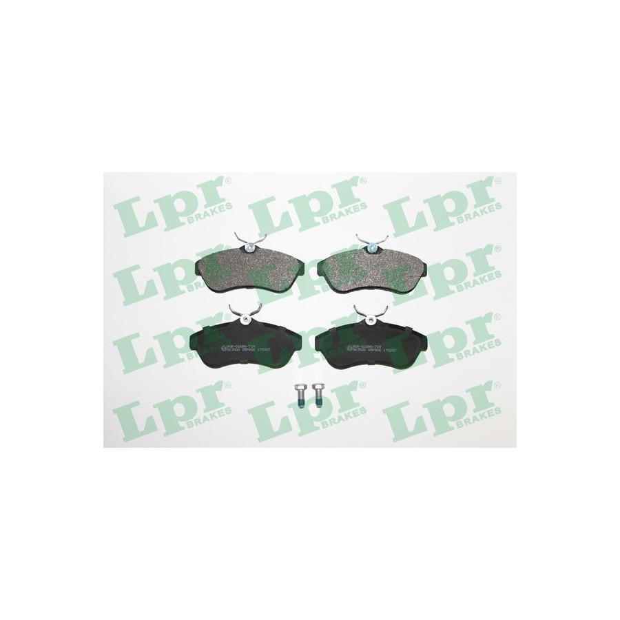 Lpr Kit De Plaquettes De Frein, Frein À Disque 05P806 05P806 Citroen