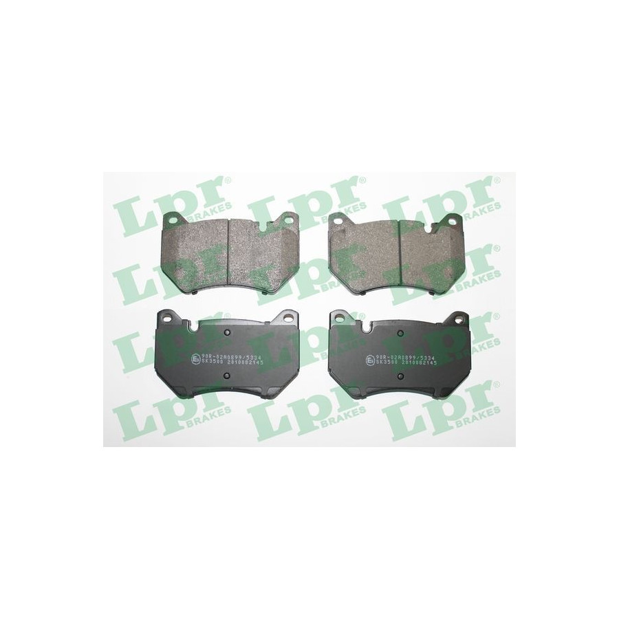 Lpr Kit De Plaquettes De Frein, Frein À Disque 05P2145 05P2145 Audi