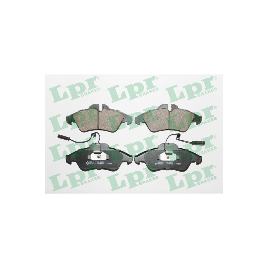 Lpr Kit De Plaquettes De Frein, Frein À Disque 05P1469 05P1469 Mercedes-Benz