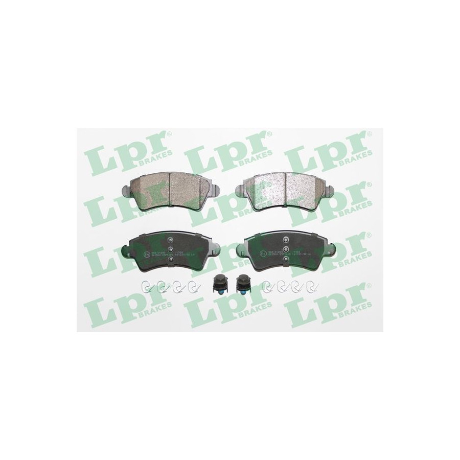 Lpr Kit De Plaquettes De Frein, Frein À Disque 05P1105 05P1105 Citroen;Peugeot