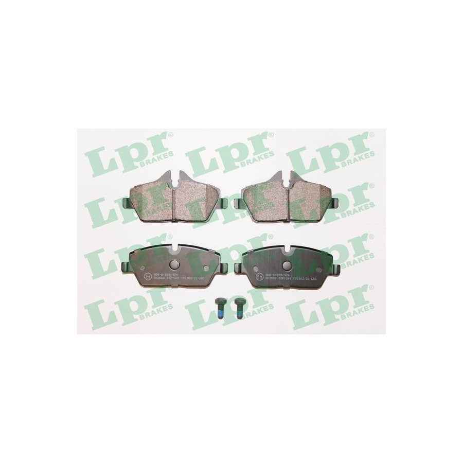 Lpr Kit De Plaquettes De Frein, Frein À Disque 05P1241 05P1241 Bmw;