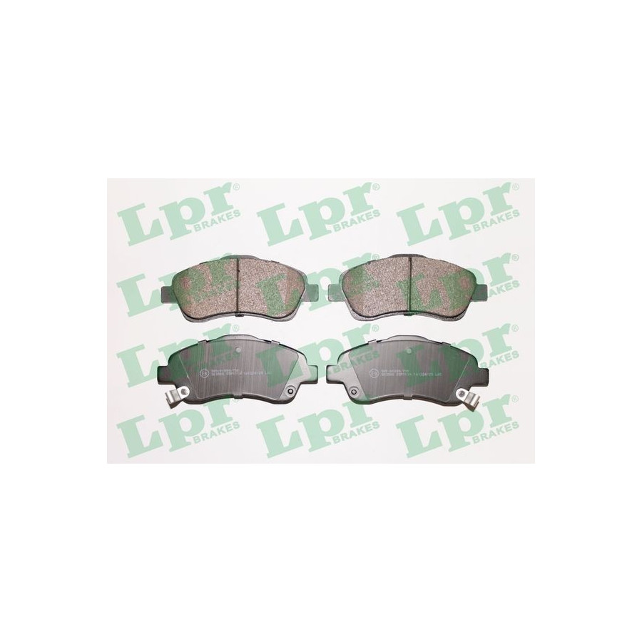 Lpr Kit De Plaquettes De Frein, Frein À Disque 05P1114 05P1114 Toyota