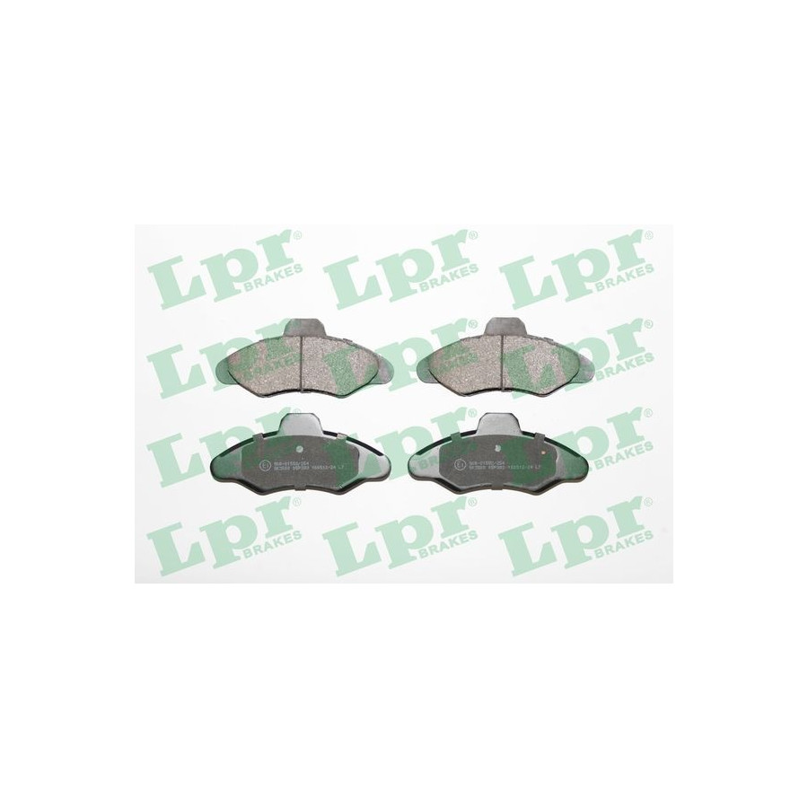 Lpr Kit De Plaquettes De Frein, Frein À Disque 05P383 05P383 Ford