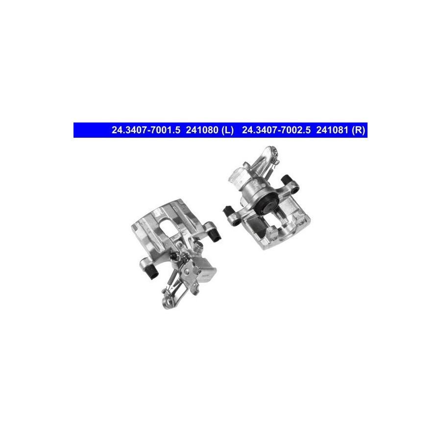 Étrier De Frein 24.3407-7002.5 Ate Ate 24.34077002.5 Opel;Vauxhall