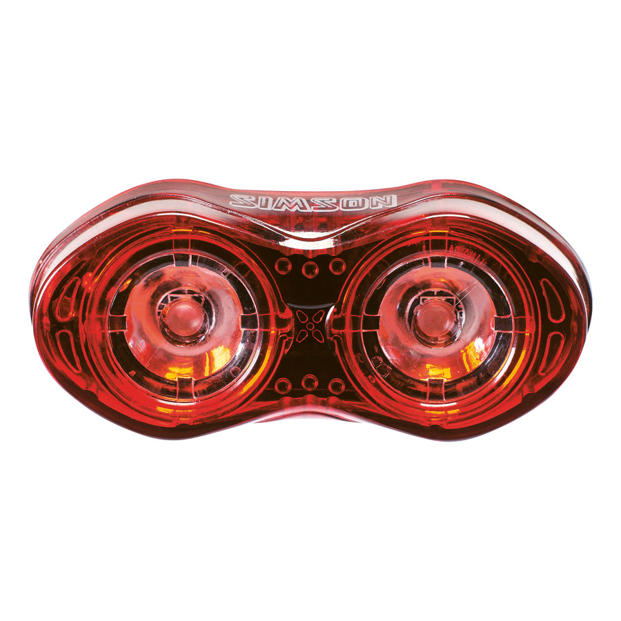 Lampe LED USB Simson 'Eyes' rouge, 3 lumens