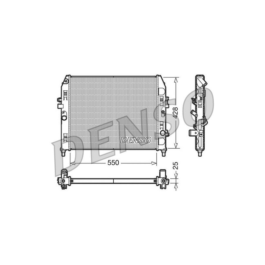 Denso Radiateur, Refroidissement Moteur Drm44008 - Image 3