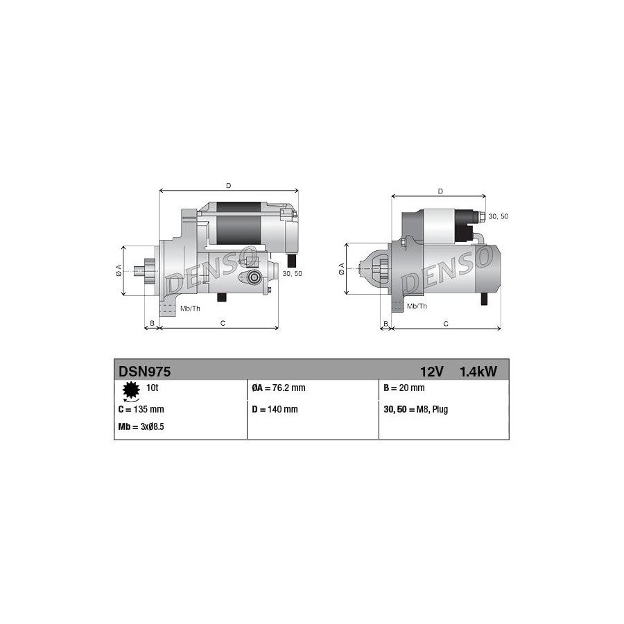 Denso Démarreur Dsn975 - Image 4