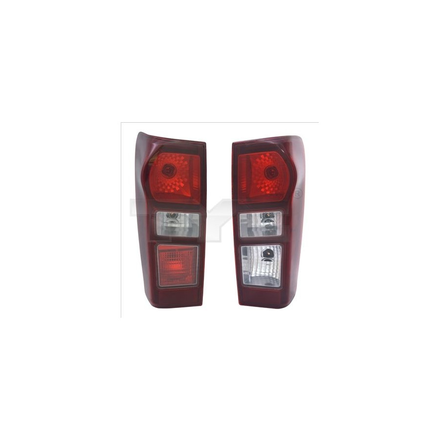 Feu arrière gauche 11-12140-15-2 TYC pour ISUZU D-MAX II - Image 5