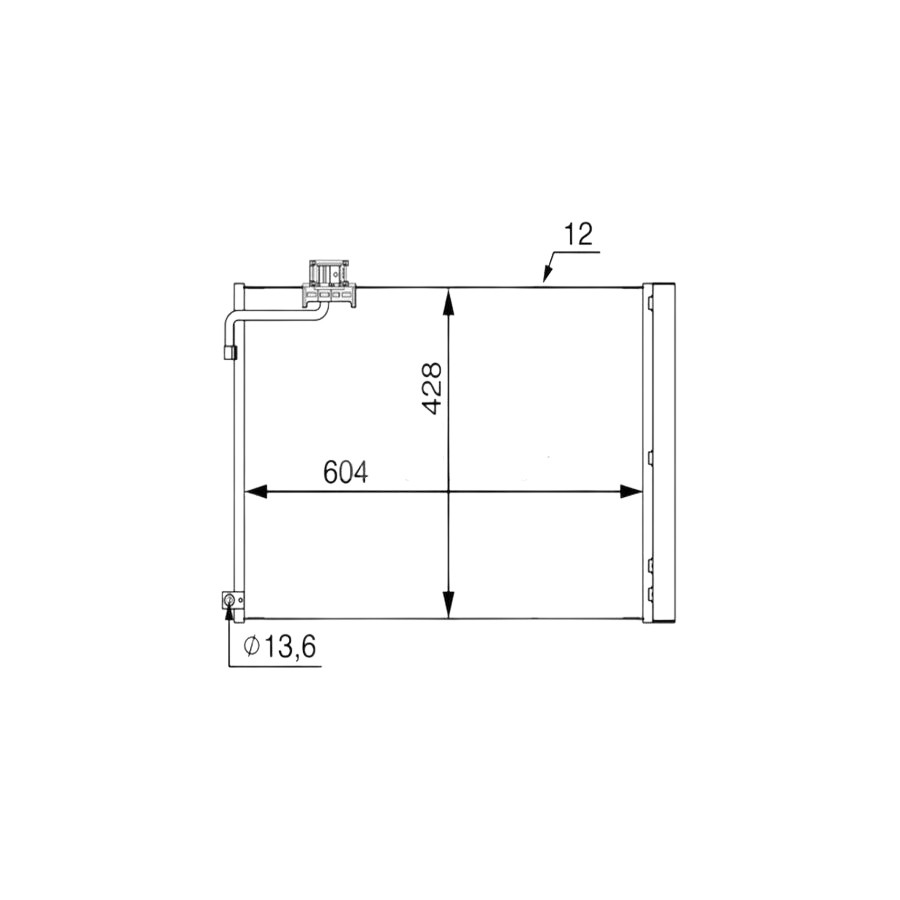 Mahle Original Condenseur, Climatisation Ac 51 000S - Image 3