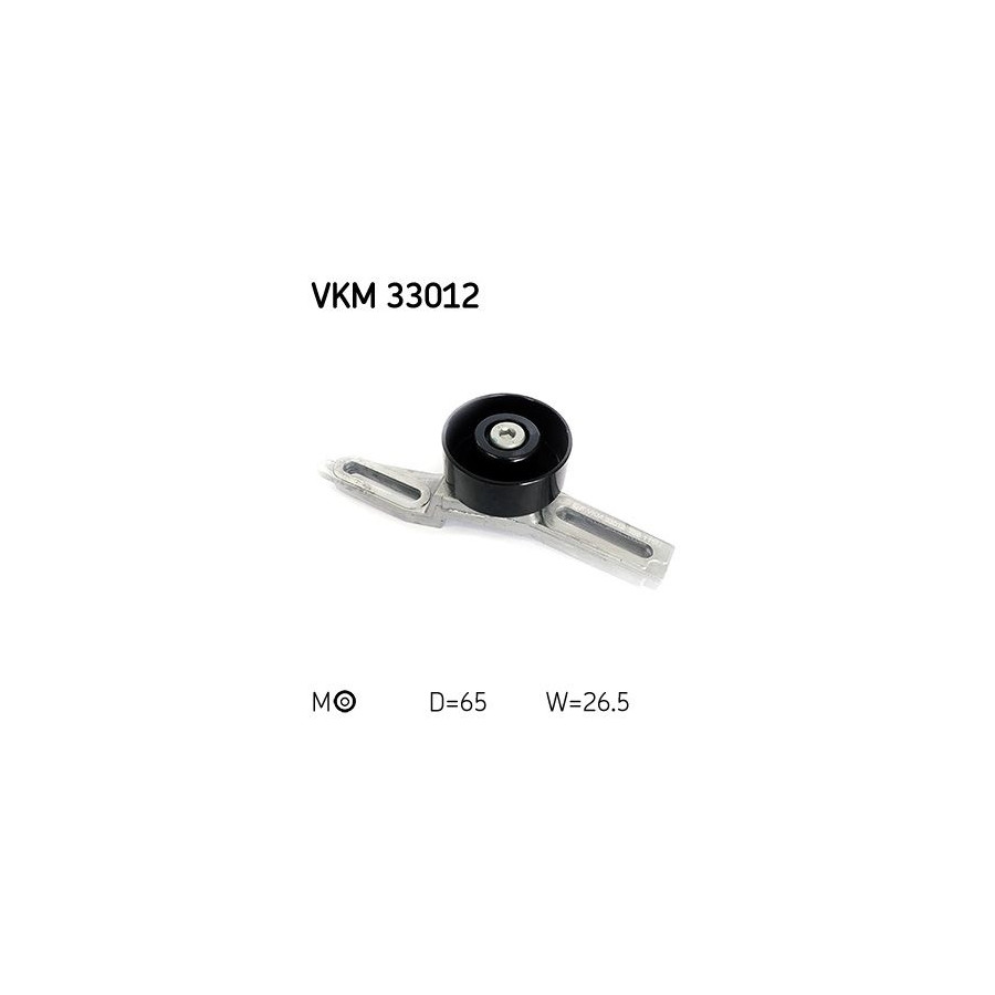 Skf Poulie-Tendeur, Courroie Trapézoïdale À Nervures Vkm 33012 Vkm33012 Citroen;Peugeot