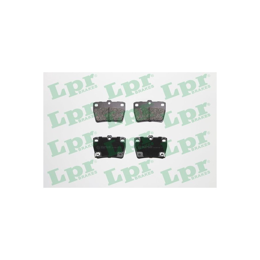Lpr Jeu De Plaquettes De Frein, Frein À Disque 05P997 05P997 Toyota