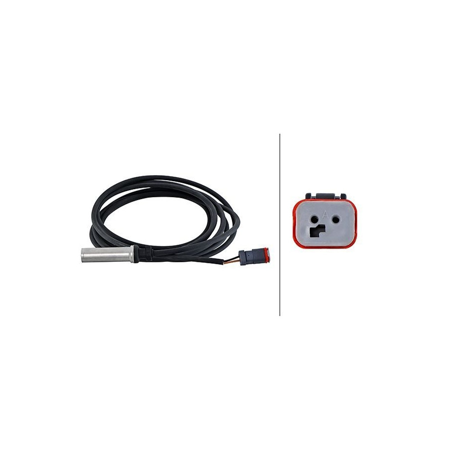 Hella Capteur De Vitesse De Roue 6Pu230048541