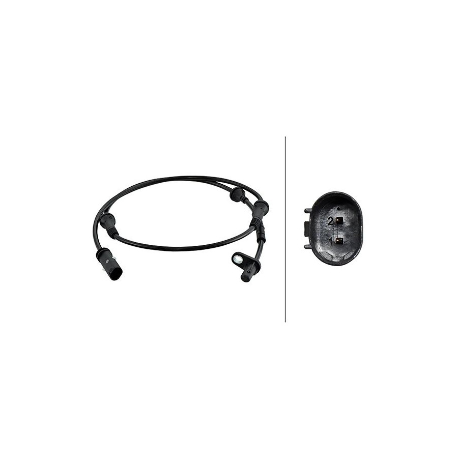 Hella Capteur De Vitesse De Roue 6Pu 6Pu230048181 Bmw