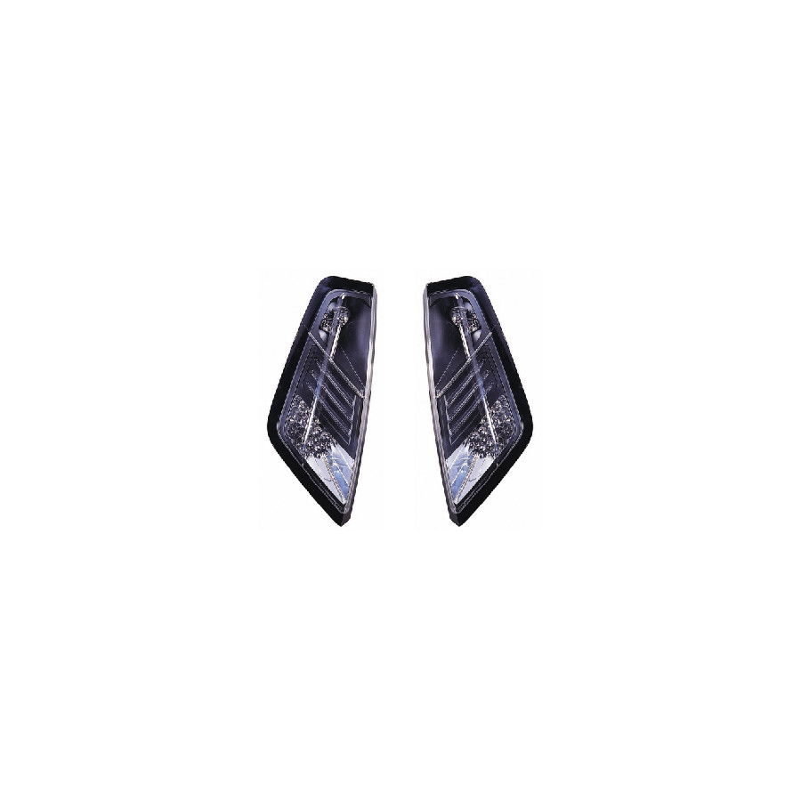 Set de feux arrière LED pour Fiat Grande Punto 2005- - Noir DL FIR07LJ AutoStyle