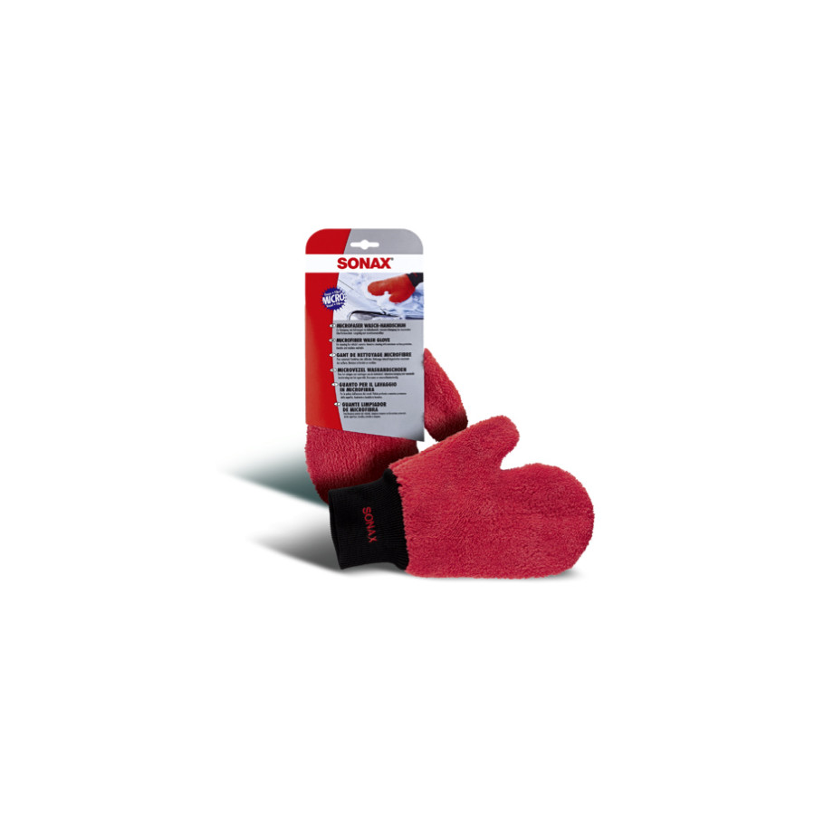 Gant de toilette en microfibre Sonax