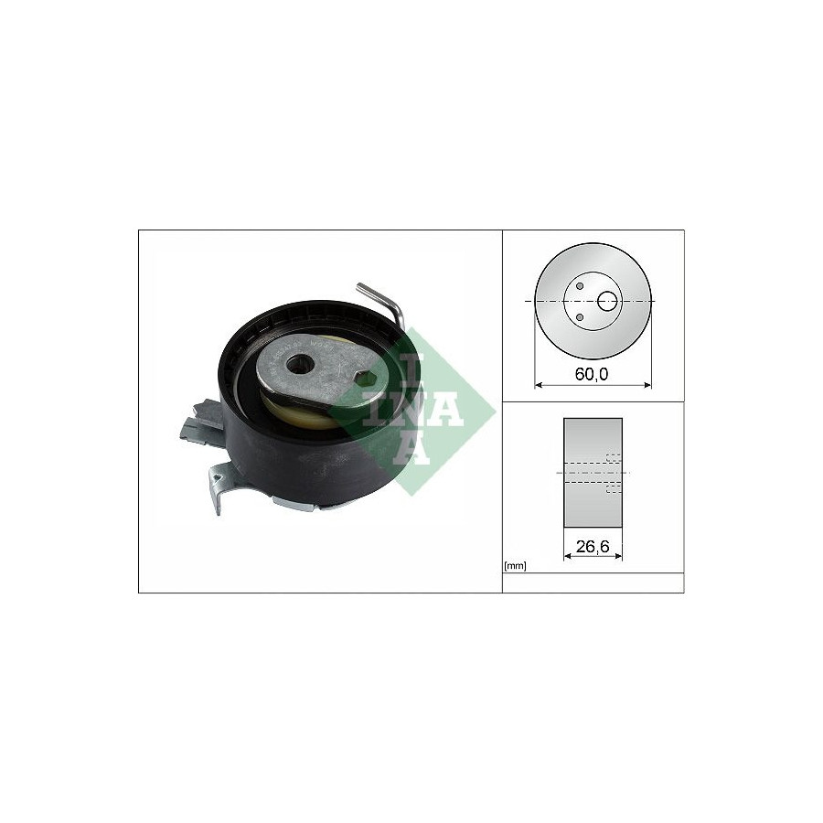 Schaeffler Ina Galet Tendeur, Courroie De Distribution 531 0961 10 - Image 4