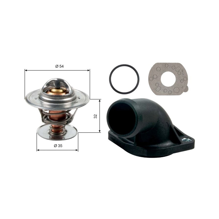 GATES Thermostat/calorstat  TH13684K1 (X1)
